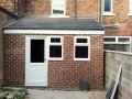 Small Bathroom and Kitchen extension to residential property